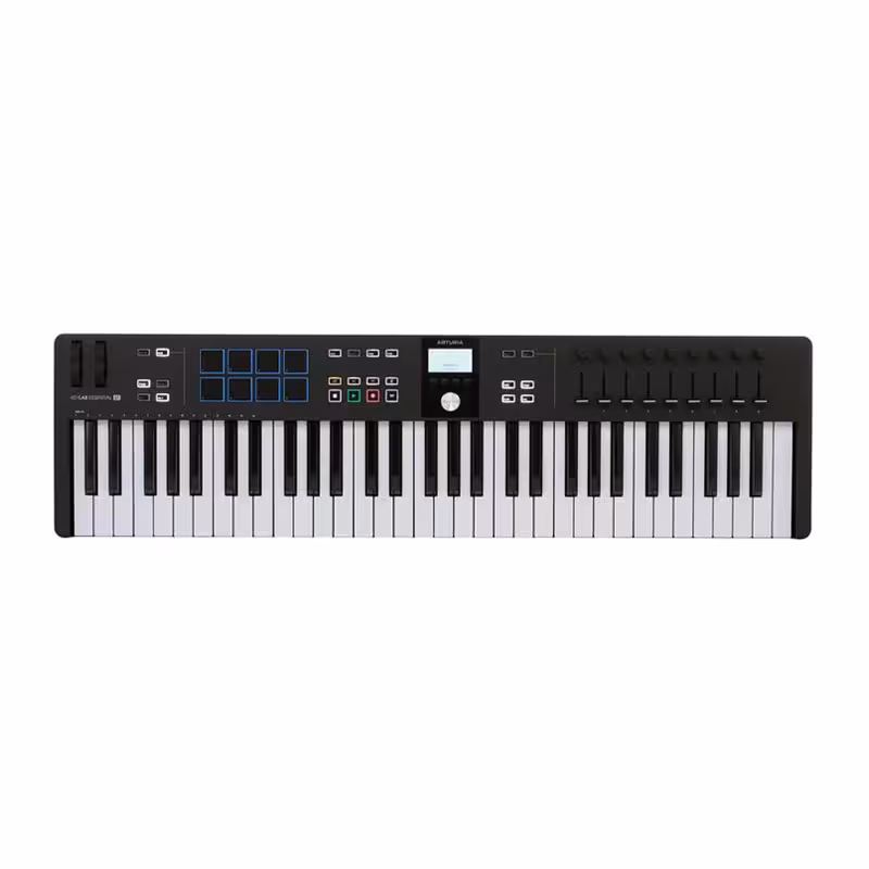 میدی کنترلر آرتوریا Arturia Keylab Essential 61 Mk3 Black