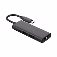 هاب و داک استیشن USB-C چهار پورت ای فورتک مدل DST-40C
