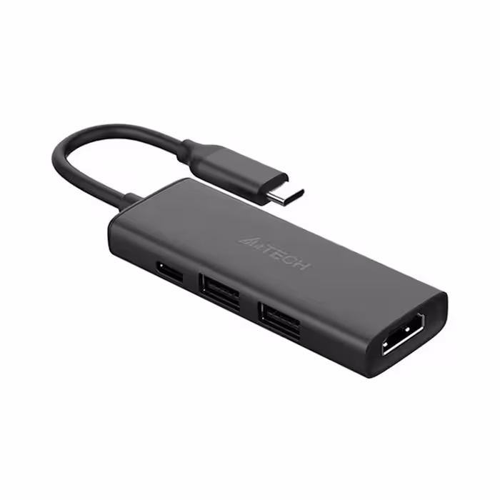 هاب و داک استیشن USB-C چهار پورت ای فورتک مدل DST-40C