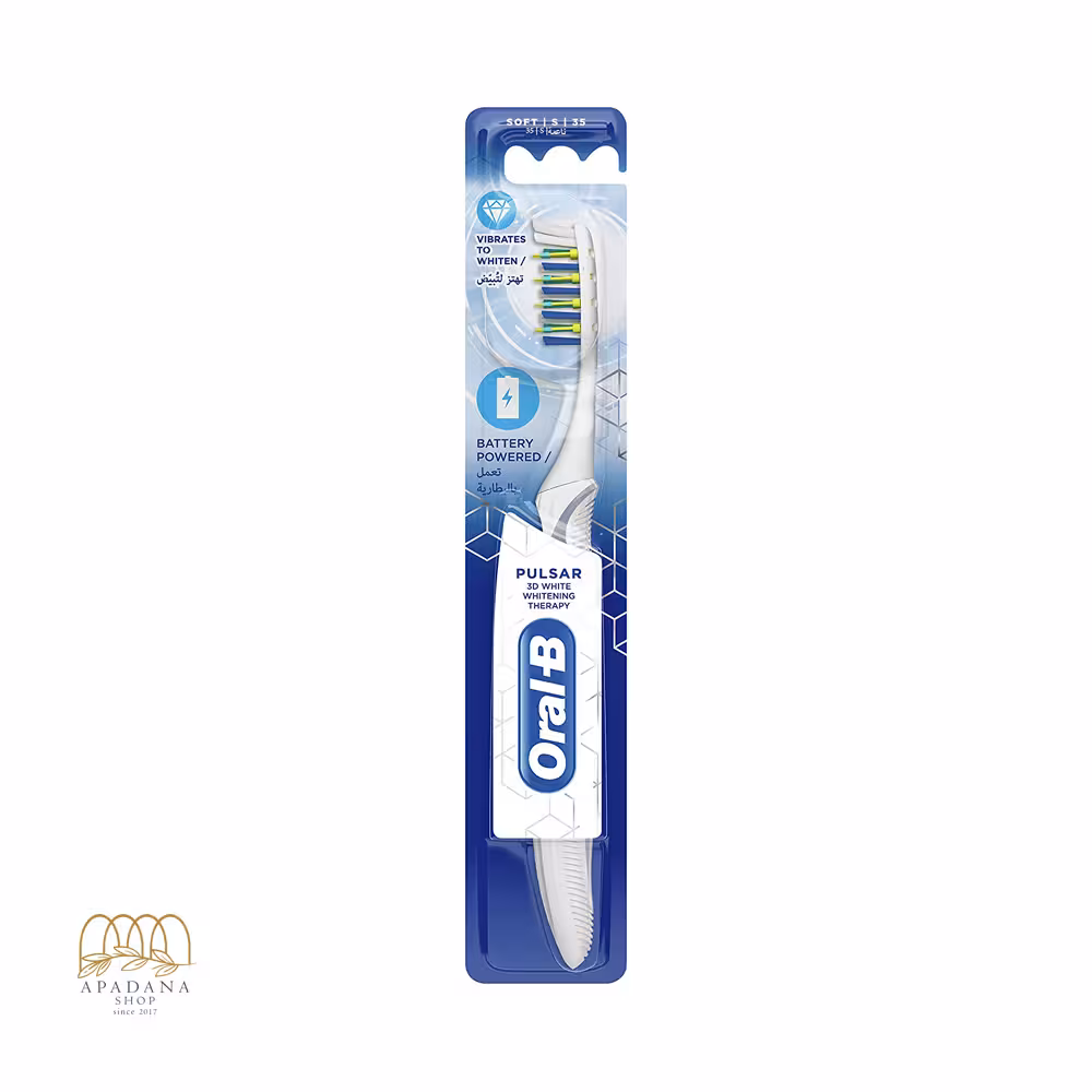 مسواک برقی با باتری اورال بی Oral-B مدل Pulsar 3D White