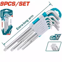 ست آلن کارتی تمام بلند ستاره ای 9 عددی توتال مدل TOTAL-THT106391