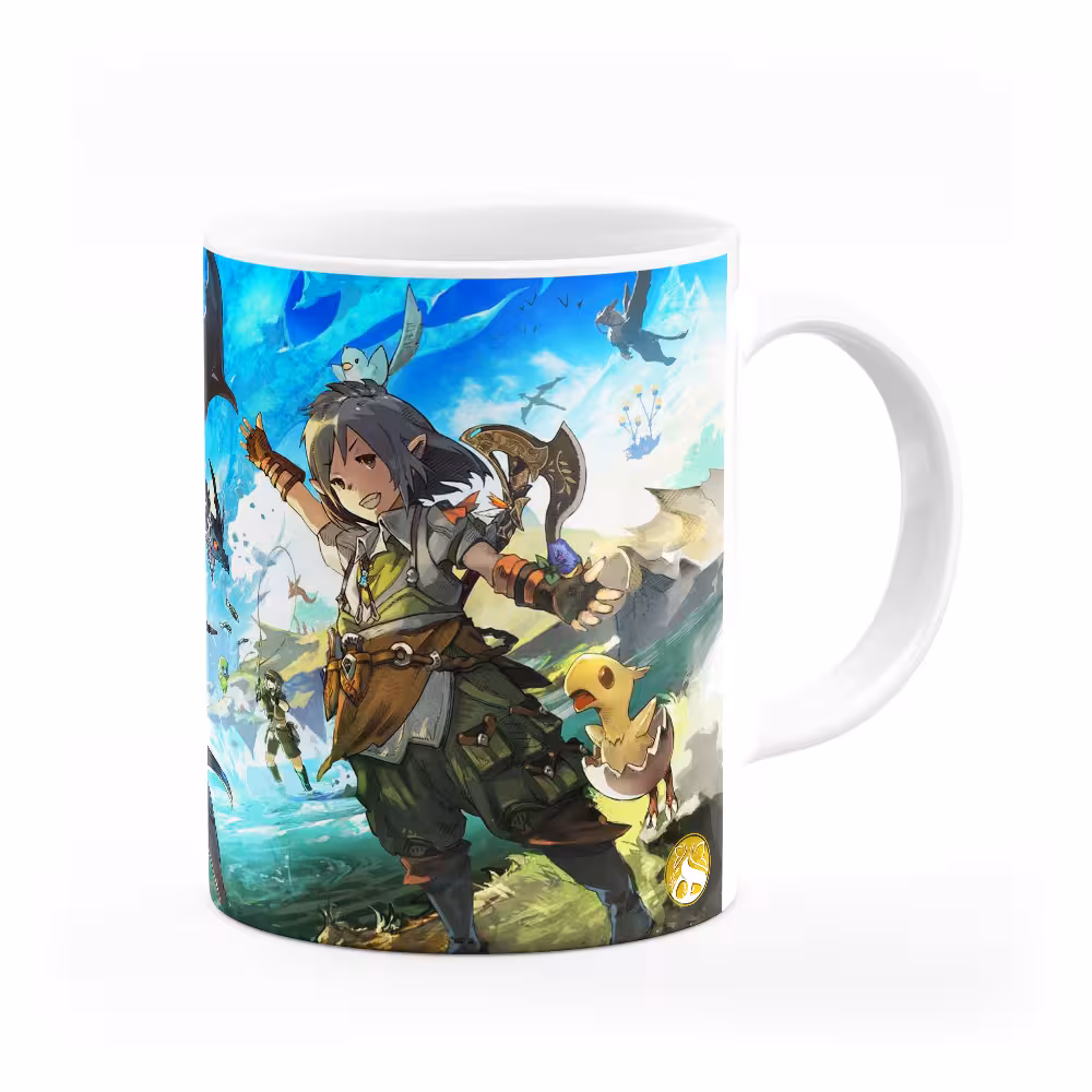 ماگ طرح انیمه فاینال فانتزی Final Fantasy مدل MG7687