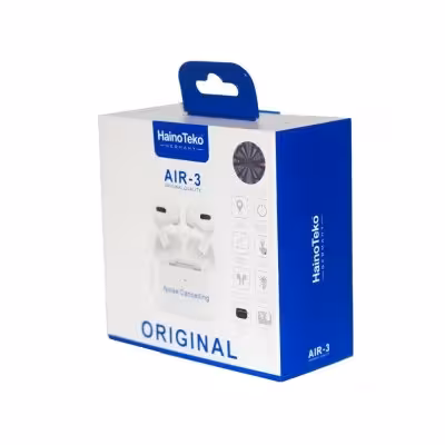 هدفون و ایرپاد بلوتوثی هاینو تکو مدل Air-3 کیفیت AAA