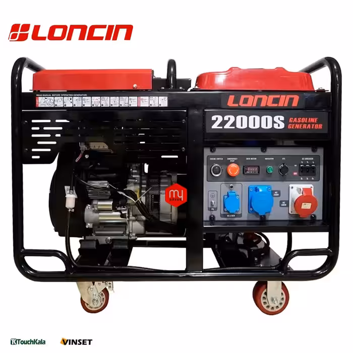 موتور برق لانسین 18 کیلووات مدل LC 22000s (تکفاز و سه فاز)