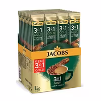 قهوه فوری JACOBS Yogun Lezzet قوی 3 در 1 جاکوبز