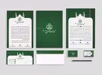 طرح لایه باز ست اداری مسجد | گرافیک با طعم تربچه