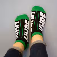 جوراب فانتزی مچی نوشابه هایپ نخی اعلا ریز بافت فری سایز 37 تا 44