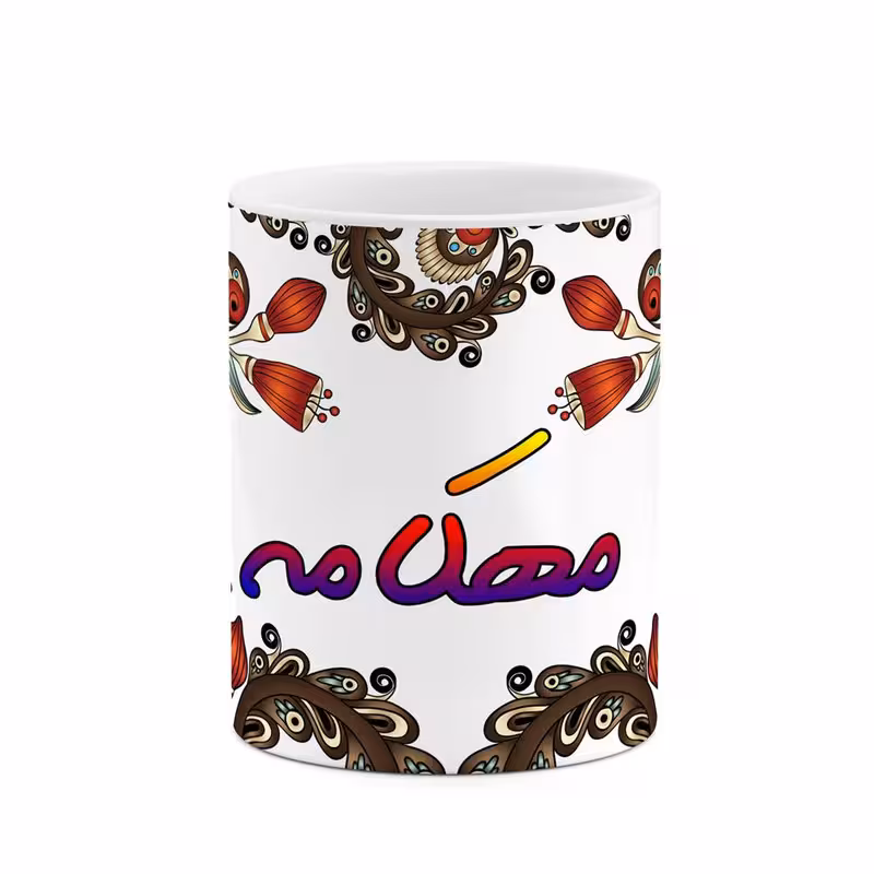 خرید ماگ-لیوان    اسم مهکامه  سنتی گل و بته کد mgh47803