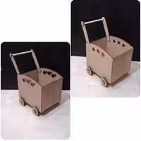 باکس چوبی  اسباب بازی مناسب اتاق کودک و سیسمونی رنگاچوب