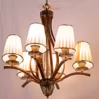 لوستر 6 شاخه آنتیک