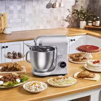 همزن کاسه دار کاراجا Mastermaid Chef Ultra نقره ای 2000 وات
