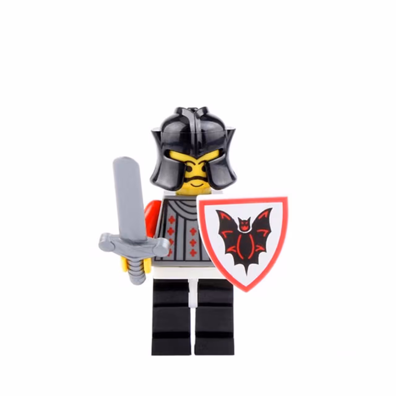 لگو مینی فیگور آدمک سرباز شمشیر زن کلاه خود دار مدل سپر دار