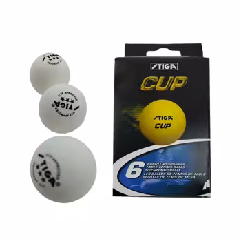 توپ پینگ پنگ STIGA سه ستاره شش عددی