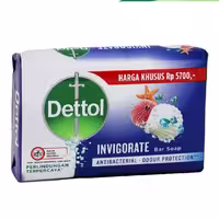 صابون دتول آنتی باکتریال دریایی Invigorate حجم 100 گرم
