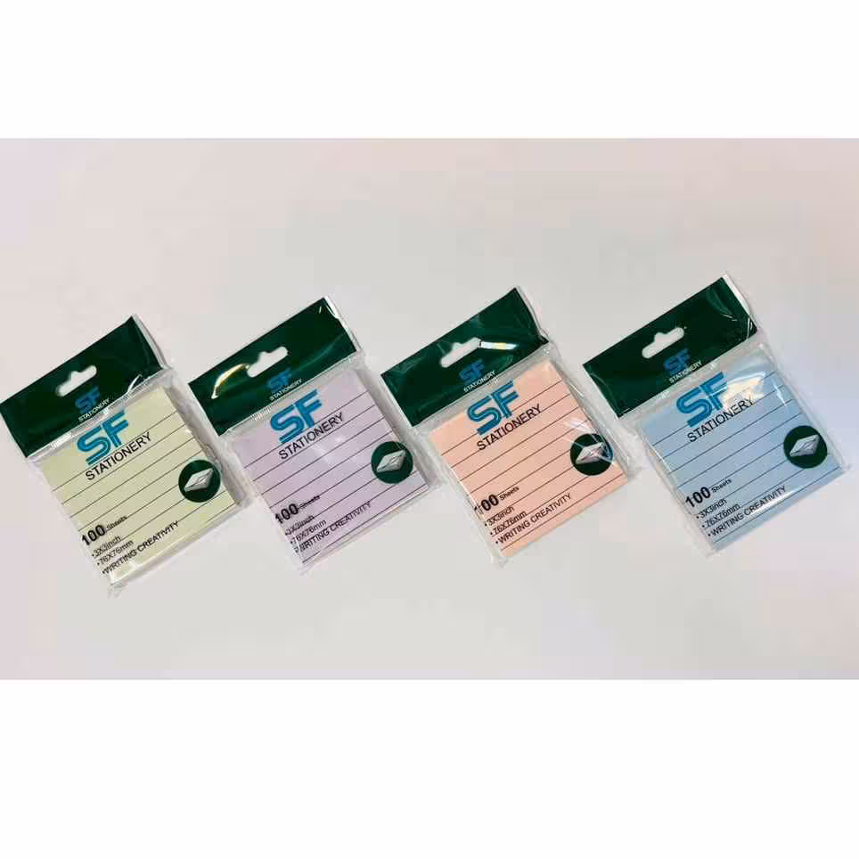 پست ایت100برگ76*76الوان خطدارموراندی اس اف کدSF-317