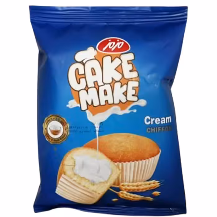 کیک میک با مغز کرم خامه ای مزمز – 52 گرم