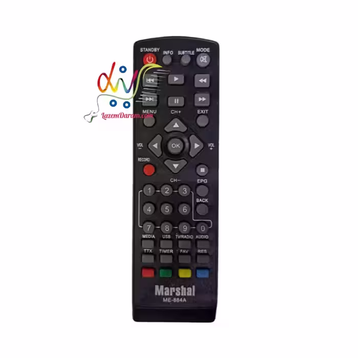 کنترل گیرنده دیجیتال مارشال ME-884A