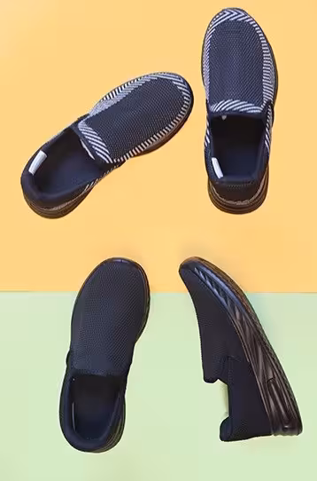 کفش اسپرت زنانه گیوه ای بافتی کد 803/5