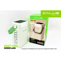 پاوربانک اورجینال CALUS FAST مدل CL500 با ظرفیت 50000 میلی‌آمپر