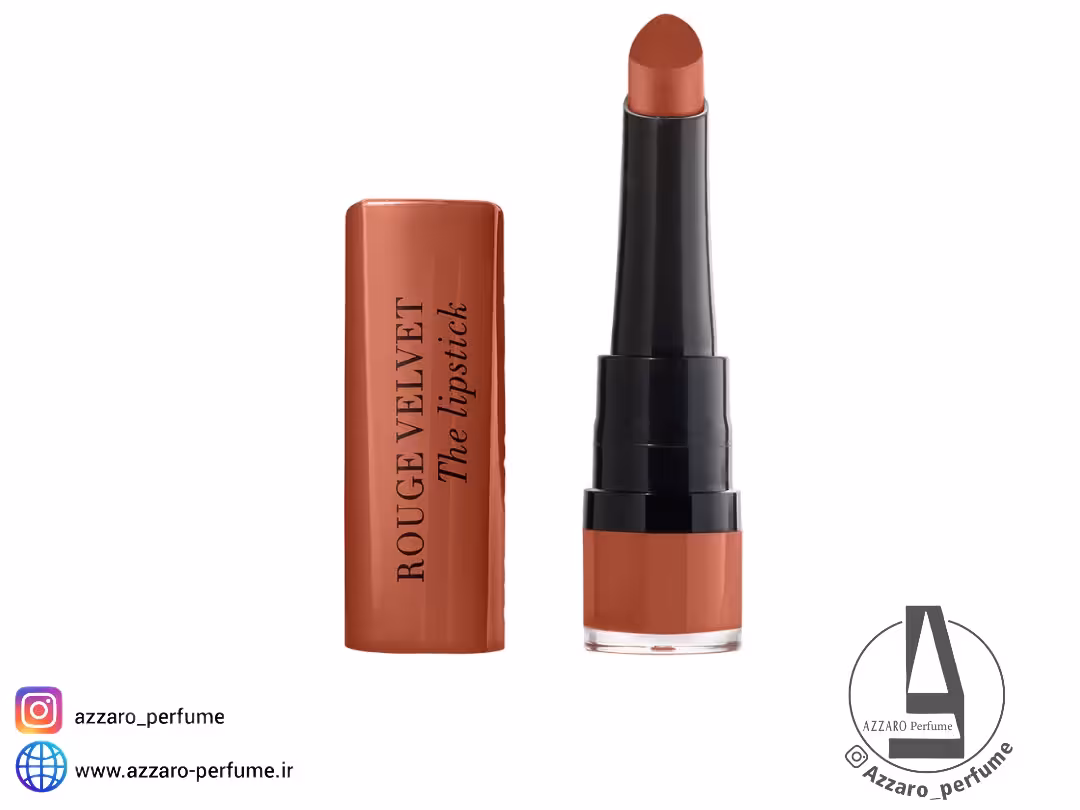 رژ لب جامد مات مخملی بورژوآ رنگ CHOCOQUETTE شماره 51 حجم 2.4 گرم