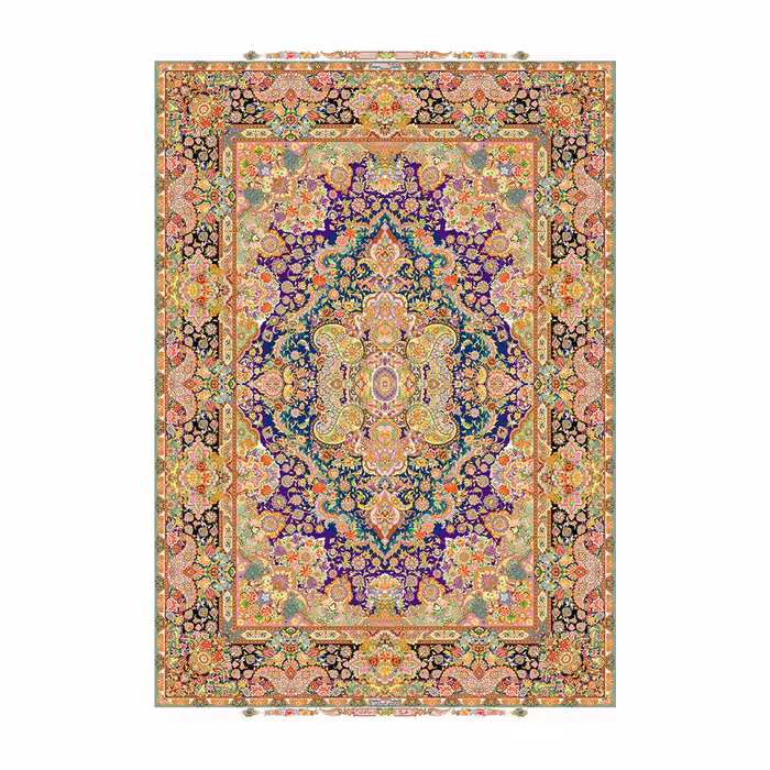 نخ و نقشه فرش دستباف کد 51005