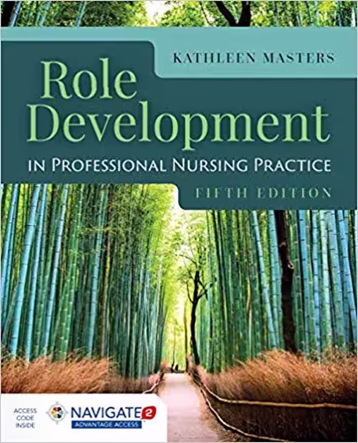خرید و دانلود نسخه کامل کتاب Role Development in Professional Nursing Practice 5th Edition