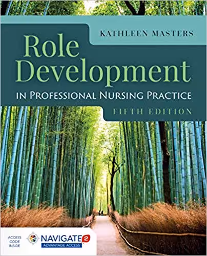خرید و دانلود نسخه کامل کتاب Role Development in Professional Nursing Practice 5th Edition