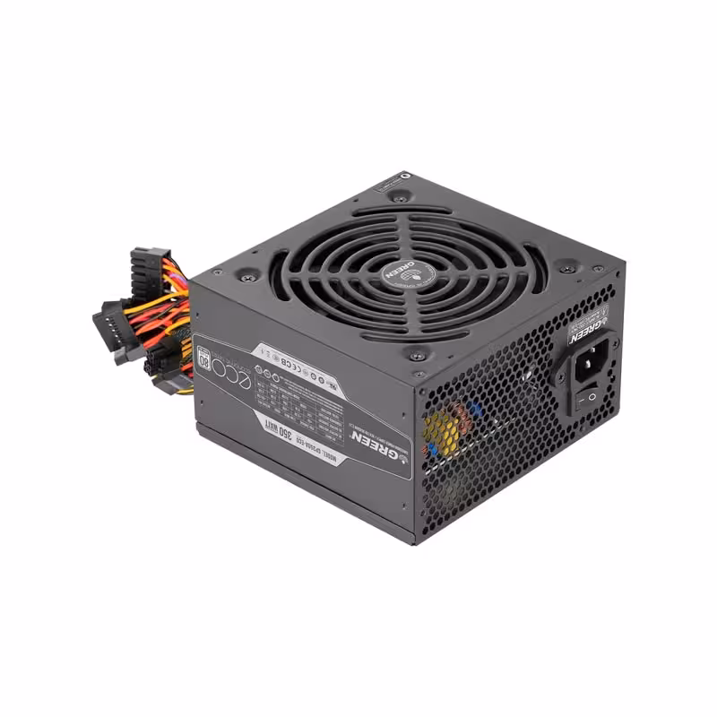 منبع تغذیه کامپیوتر گرین مدل GP350A ECO Rev3.1