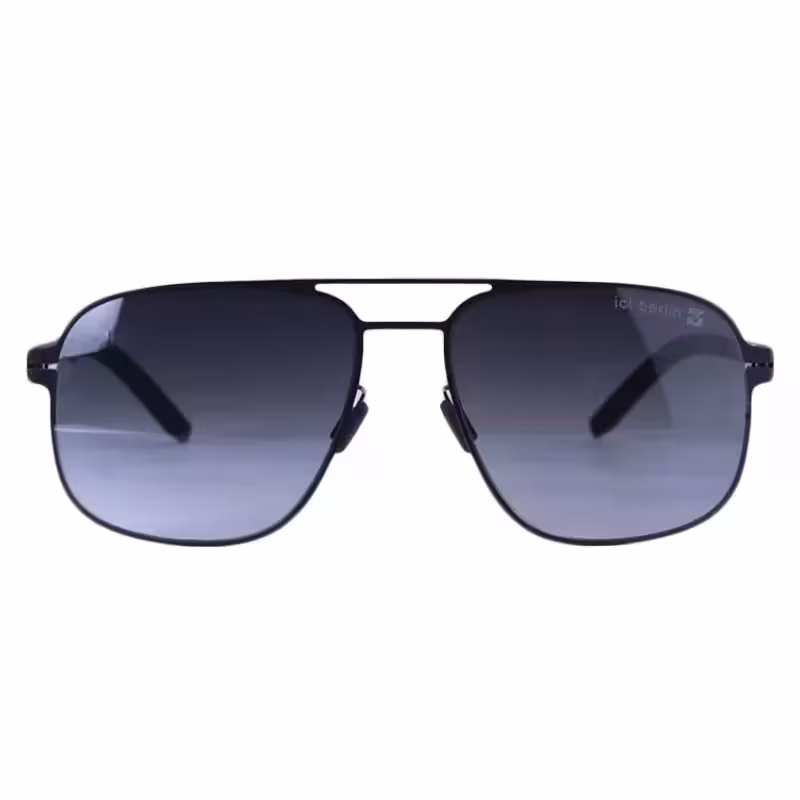 عینک آفتابی آیس برلین مردانه فریم خلبانی مشکی 2052/1
