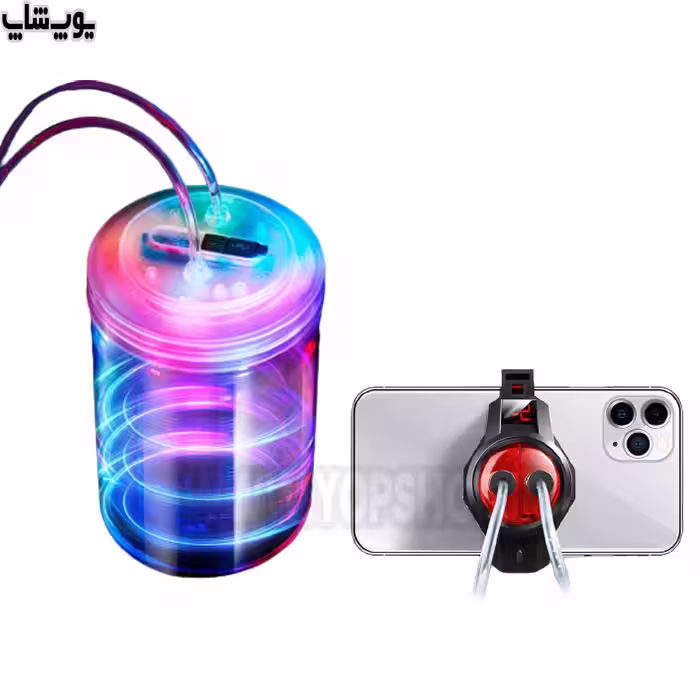 خنک کننده رادیاتوری و آبی RGB موبایل مدل K07