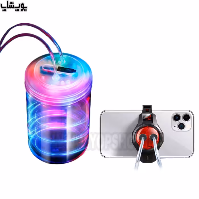 خنک کننده رادیاتوری و آبی RGB موبایل مدل K07