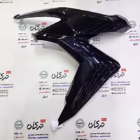 قاب ( کاور ) فلاپ بغل چراغ ( بلوری ) موتور طرح کلیک ( مشکی براق ) ( چپ ) کیفیت درجه 1