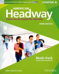 American Headway Starter 3rd SB WB DVD کتاب امریکن هدوی استارتر
