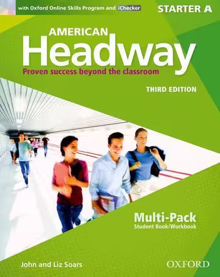 American Headway Starter 3rd SB WB DVD کتاب امریکن هدوی استارتر