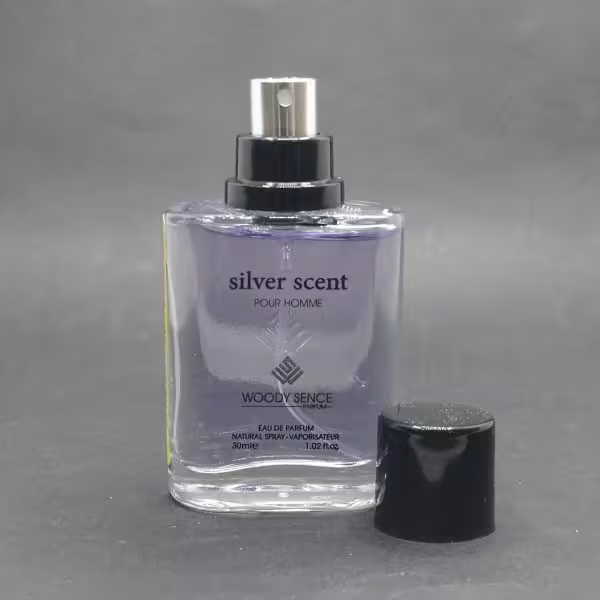 عطر جیبی وودی سنس سیلور سنت حجم 30 میلی لیتر /