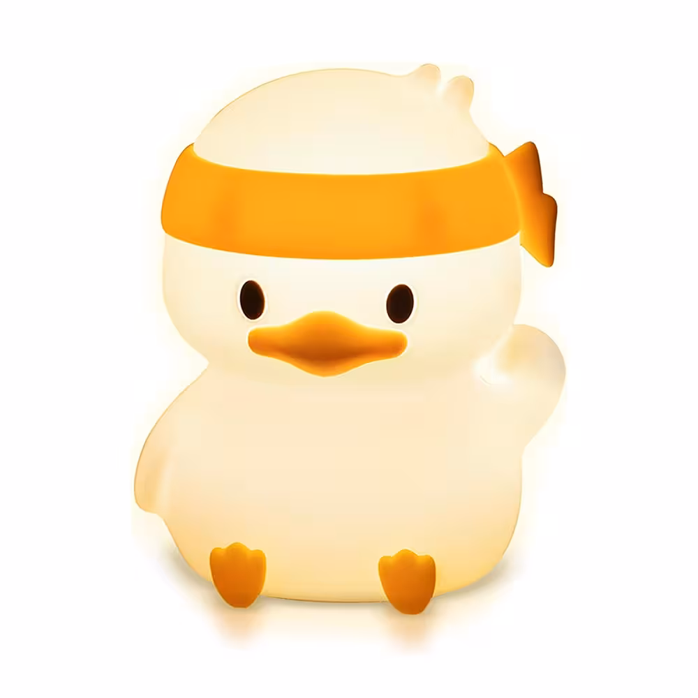 چراغ خواب طرح اردک بامزه Cute duck design bedside lamp