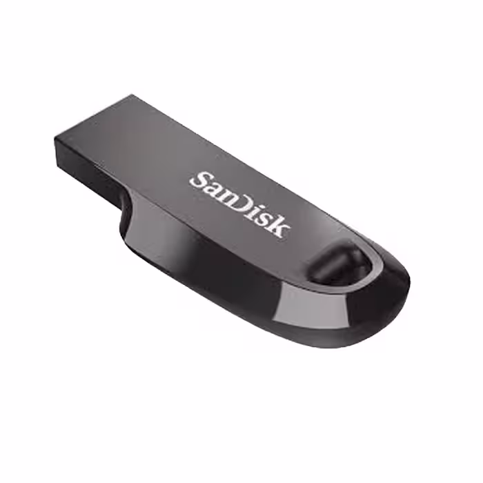 فلش مموری سن دیسک مدل Ultra Curve CZ550 ظرفیت 64 گیگابایت | SANDISK
