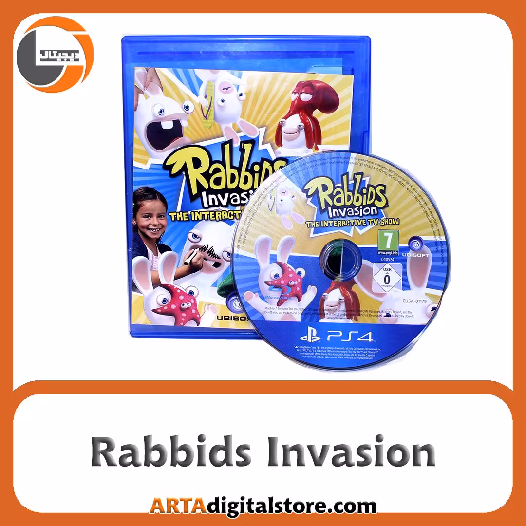 بازی جذاب و حرکتی Rabbids Invasion برای PS4