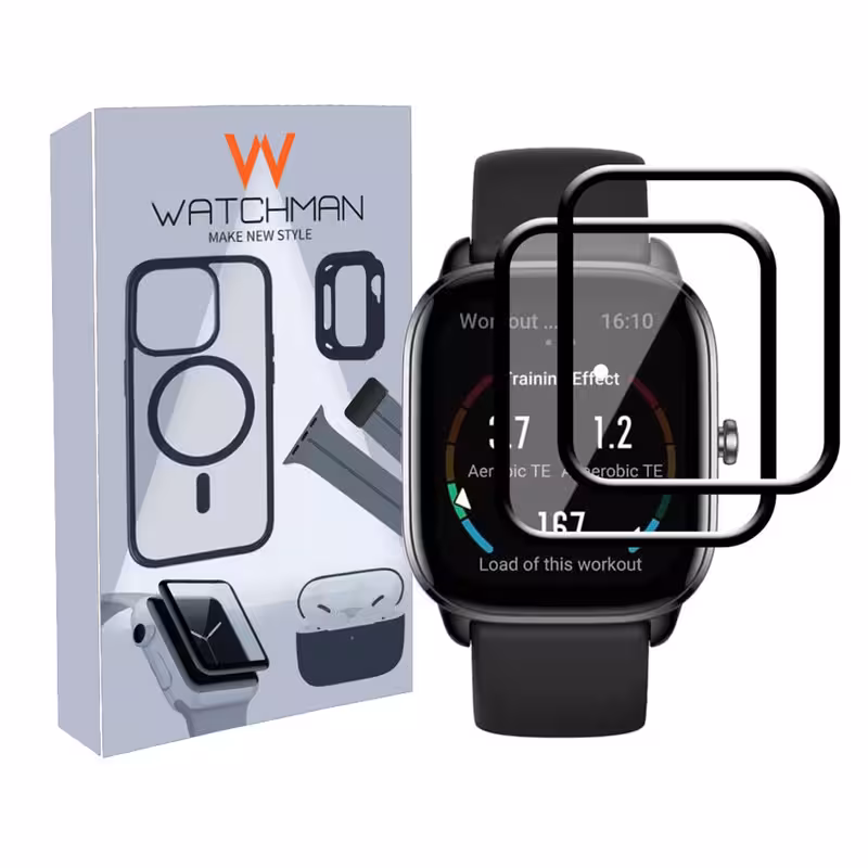 محافظ صفحه نمایش نانو واچ من مدل pmma-WM مناسب برای ساعت هوشمند شیائومی maimo watch wt2105 بسته دو عددی
