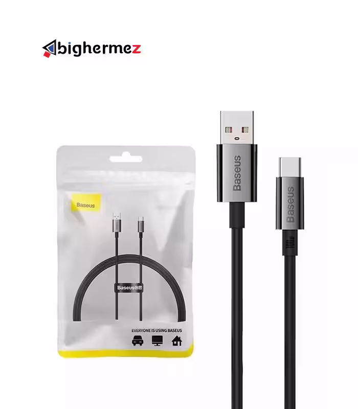 کابل شارژ TYPE-C باسئوس مدل P10320102114-00  به طول 1 متر