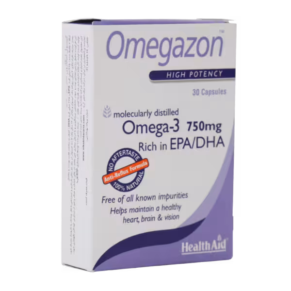 کپسول امگازون هلث اید Health Aid Omegazon