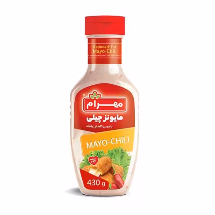 سس چیلی کم چرب مهرام 430 گرمی