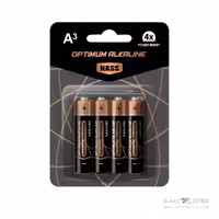 باتری نیم قلمی آلکالاین اپتی موم4عددی ناس کد520