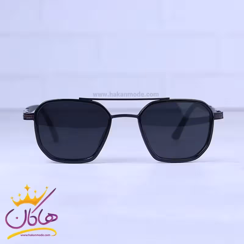 عینک آفتابی مردانه تمام مشکی 5607/1
