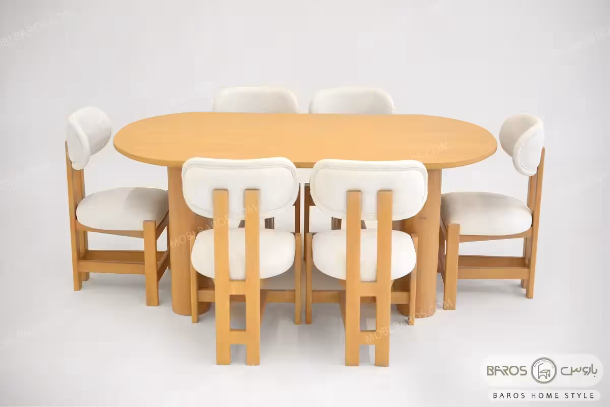 میز ناهارخوری مینیمال و مدرن پوپک مرادی