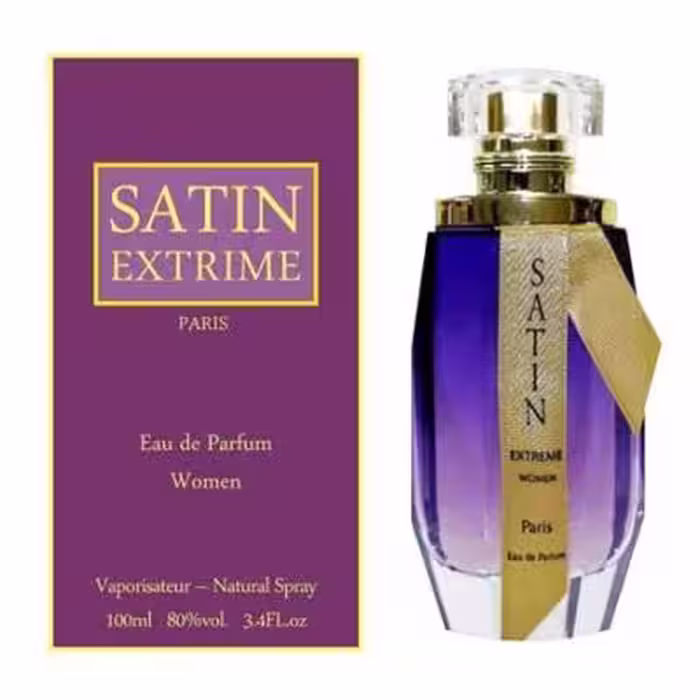 ادوپرفیوم زنانه الودی روی مدل Satin حجم 100 میلی لیتر