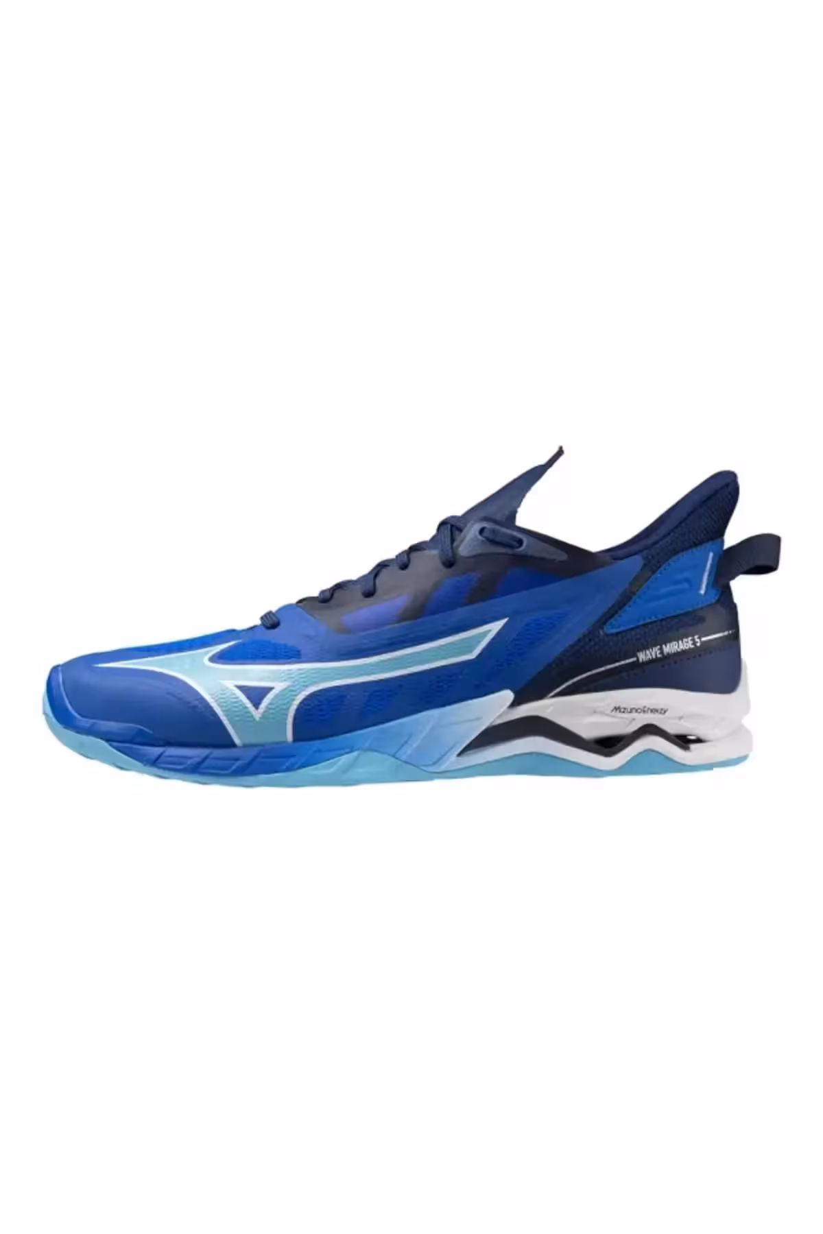 کفش والیبال  هندبال مردانه ویو میریج 5 رنگ آبی برند Mizuno – 7445
