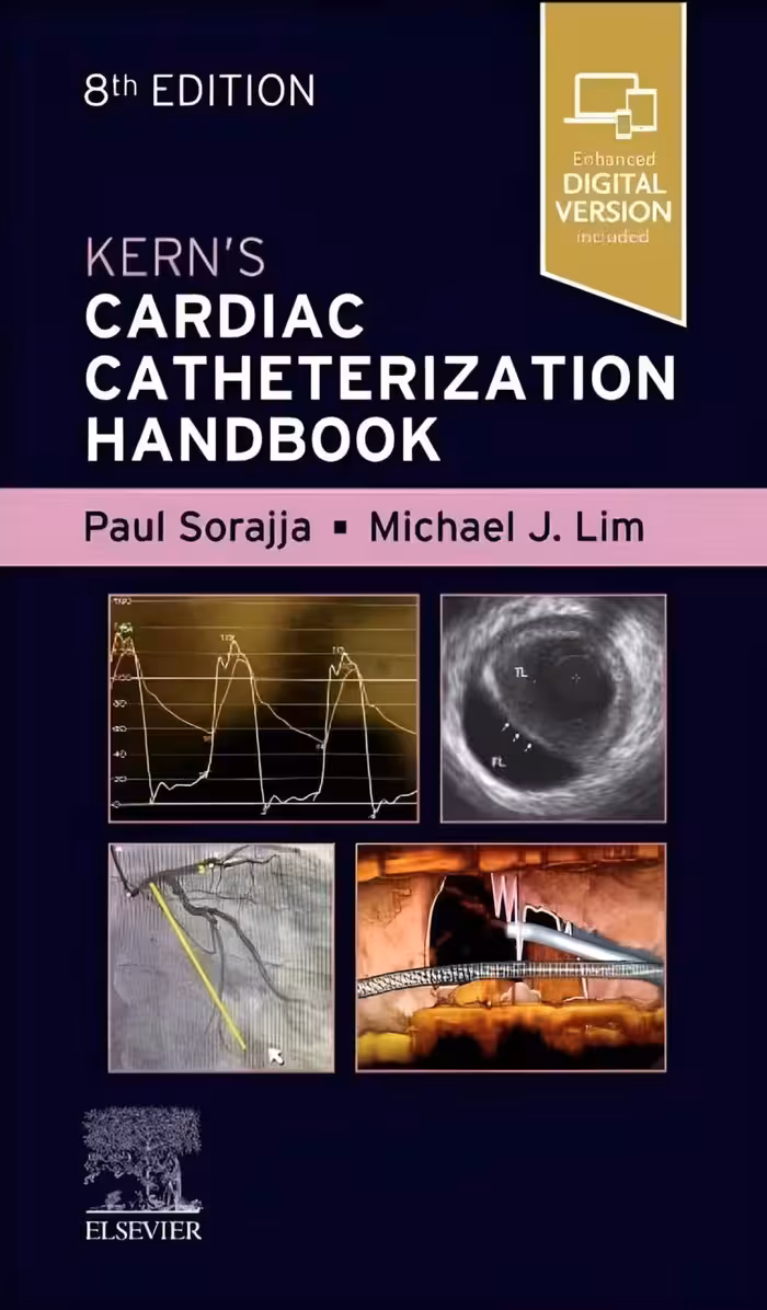 کتاب Kern&#039;s Cardiac Catheterization Handbook 8th Edition 2025 زبان اصلی
