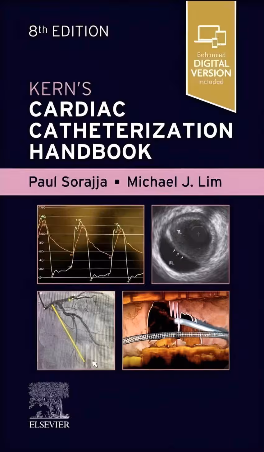 کتاب Kern's Cardiac Catheterization Handbook 8th Edition 2025 زبان اصلی
