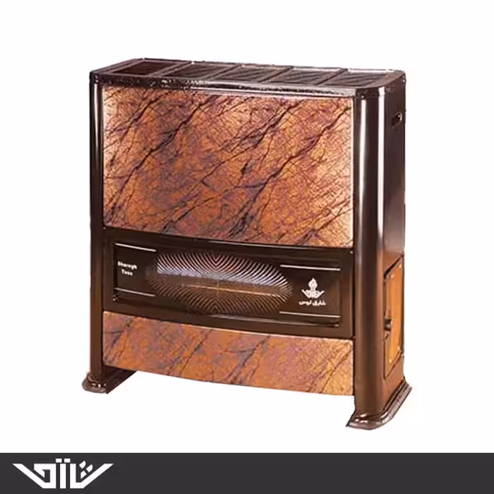 بخاری گازی شارق توس 9000 مدل مرجان گرافیک
